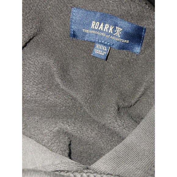 Roark x Pendleton Mens XXXL 3XL Hoodie Brown Sweater Wander With Roark Eagle - Picture 9 of 16